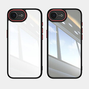 Apple iPhone 17e �P�[�X �N���A �ϏՌ� �J�o�[ �^�t�Ŋ�� 2�d�\�� TPU+PC�f�ސ� �X�g���b�v�z�[���t�� ���� �Ռ��z�� �����h�~ �������� ������� �J�b�R���� �l�C �Ռ��ɋ��� �A�b�v�� �A�C�t�H