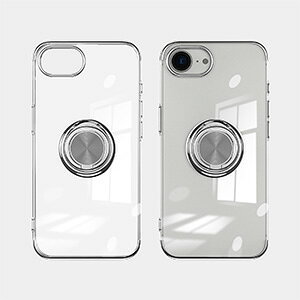 Apple iPhone 17e �P�[�X �N���A �ϏՌ� �J�o�[ �^�t�Ŋ�� TPU+PC�f�ސ� �X�^���h�@�\�t�� �X�g���b�v�z�[���t�� ���� �Ռ��z�� �����h�~ �������� ������� �J�b�R���� �l�C �Ռ��ɋ��� �A�b�v�� 