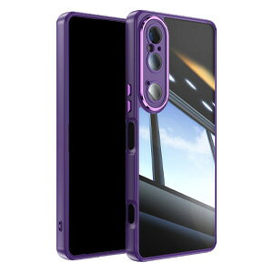 SONY Xperia 1 VIII Xperia 10 VIII �P�[�X �ϏՌ� �J�o�[ �^�t�Ŋ�� TPU+PC�f�� �Ռ��z�� �����h�~ ������� �J�b�R���� �֗� ���p �l�C �Ռ��ɋ��� �\�j�[ �G�N�X�y���A 1 VIII �G�N�X�y���A 10 VIII ���� 