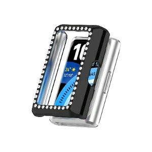 HUAWEI Band 11/Band 11 Pro �P�[�X �E�F�A���u���[���E�X�}�[�g�E�H�b�` PC�f�� ���b�L�d�グ ���C���X�g�[�� ���炫�� �}���`�J���[ �N���A �V���v���� �n�[�h�P�[�X CASE �����Ռ� ���h�~ �֗� �y
