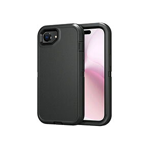 �A�b�v�� �A�C�t�H�� 17e Apple iPhone 17e �P�[�X �J�o�[ �ϏՌ��J�o�[ �^�t�Ŋ�� 3�d�\�� TPU&PC�f�ސ� ���C�����X�[�d���T�|�[�g �Ռ��z�� �����h�~ �������� ������� �J�b�R���� �l�C �Ռ��ɋ�