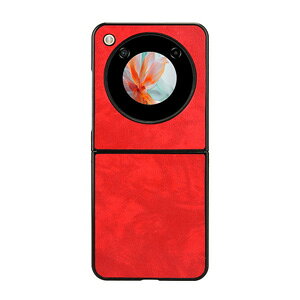 ZTE �k�r�A �t���b�v3 ZTE Nubia Flip3 5G �P�[�X ����ق��肩���� �܂肽���݌^ �X�}�z�A�N�Z�T���[ PC+PU���U�[�f�� CASE �X�}�z�ی� �n�[�h�P�[�X ������ �ϏՌ� �y�� �����₷�� ���p �Ռ��ɋ�