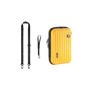 Insta360 GO Ultra �P�[�X ���[ �ی�P�[�X �o�b�O �L���[�����O�P�[�X �ϏՌ� �P�[�X �A�N�V�����J���� �A�N�Z�T���[ �{�̂⎥�C�y���_���g�Ȃǂ̃A�N�Z�T�������[�\ �X�g���b�v�t�� �n�[�h