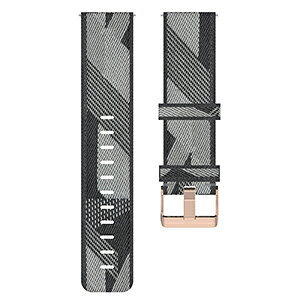 Amazfit Active 3 Premium ���� �o���h �ւ��x���g �E�F�A���u���[���E�X�}�[�g�E�H�b�` �i�C�����f�� �X�|�[�c �x���g �����p ��20mm �ȒP���� �j���p �����p �r���v�o���h �������� �M�t�g �A�}�Y