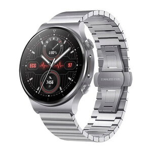 HUAWEI WATCH GT Runner 2 �E�F�A���u���[���E�X�}�[�g�E�H�b�` ���� �o���h �I�V������ �����X�e�����X �r���v�x���g �����p �x���g �ւ��x���g �ȒP���� �u�₩ �g�тɕ֗� �������� ������� �E