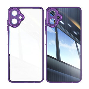 Galaxy A07 5G �N���A�P�[�X �ϏՌ� �N���A�J�o�[ Samsung �M�����N�V�[ A07 5G �J�o�[ �^�t�Ŋ�� TPU+PC�f�ސ� �Ռ��z�� �����h�~ �l�C �������� ������� �J�b�R���� �w�ʃJ�o�[ �X�g���b�v�z�[���t
