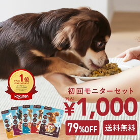 【初回お試しモニター】 1000円ポッキリ 送料無料 ココグルメ 手作りドッグフード 国産 無添加 獣医師監修 総合栄養食 グレインフリー ウェットフード ペットフード ご飯 トッピング 老犬 シニア 小型犬 子犬 お試し