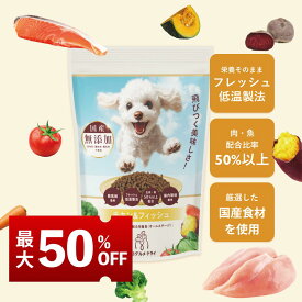 【今夜23:59まで最大50%OFF！】＼0のつく日限定／1000円ポッキリ 送料無料 ココグルメ・ドライ 手作りドッグフード 国産 無添加 獣医師監修 総合栄養食 グレインフリー ドライフード ペットフード ご飯 トッピング 老犬 シニア 小型犬 子犬 低温調理