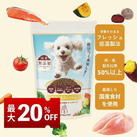 【20%OFF！ご愛顧感謝デー限定】1000円ポッキリ 送料無料 ココグルメ・ドライ 手作りドッグフード 国産 無添加 獣医師監修 総合栄養食 グレインフリー ドライフード ペットフード ご飯 トッピング 老犬 シニア 小型犬 子犬 低温調理