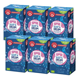 ポンパドール オーガニック スリープ＆ドリーム 6個組