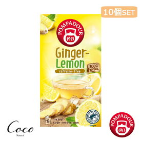 ポンパドール ジンジャー&レモン 20ティーバック ×10セット