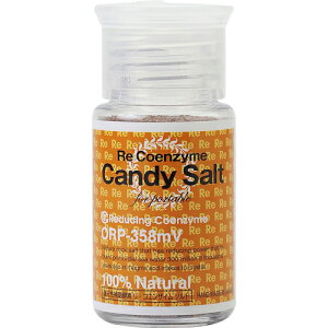 リ・コエンザイム キャンディソルト 携帯ボトル付 35g(調理用岩塩・補助酵素岩塩・リコエンザイム)
