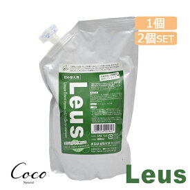 最強配送 Leus 石けんシャンプー用リンス 詰替え用 800ml 　1個・2個セット　レウス まるは油脂科学 七色石鹸 無添加 ノンシリコン【RSL対象商品】