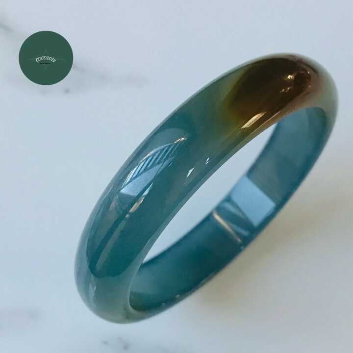 楽天市場】グアテマラ産 翡翠 ヒスイ jade バングル ブレスレット 