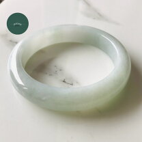 楽天市場】白 翡翠 バングルの通販