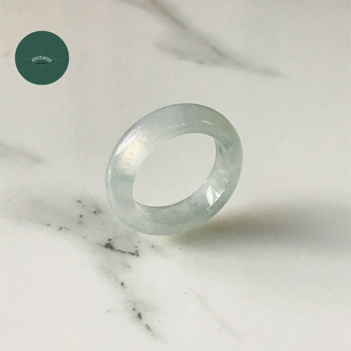 楽天市場】ミャンマー産 翡翠 ヒスイ jade くりぬき リング 天然石 