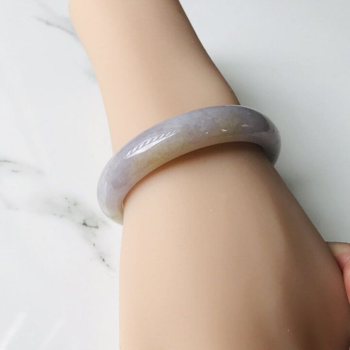 楽天市場】ミャンマー産 翡翠 ヒスイ バングル 一点もの 希少 ピンク 