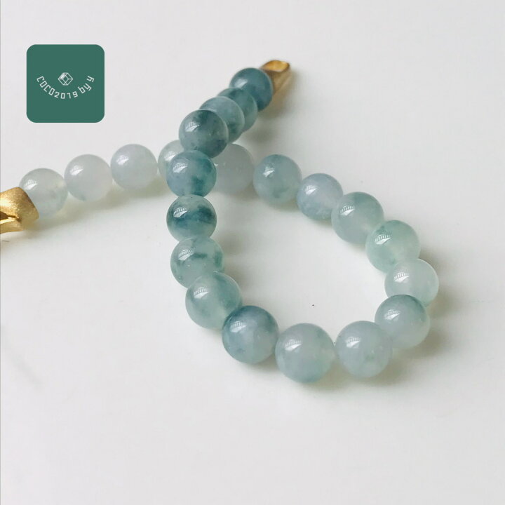 楽天市場】ミャンマー産 翡翠 ヒスイ jade ブレスレット 15cm 氷翡翠 