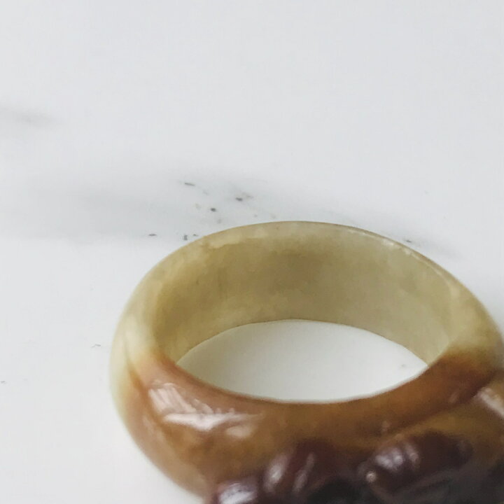 楽天市場】ミャンマー産 翡翠 ヒスイ jade くりぬき リング 天然石 