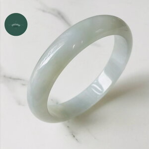 ミャンマー産 翡翠 ヒスイ バングル 一点もの 希少 57.9mm ひすい パワーストーン hisui 本翡翠 アクセサリー 健康 翡翠手? ブレスレット 天然石