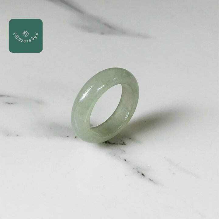 楽天市場】リング ミャンマー産 翡翠 ヒスイ jade くりぬきリング 16号 