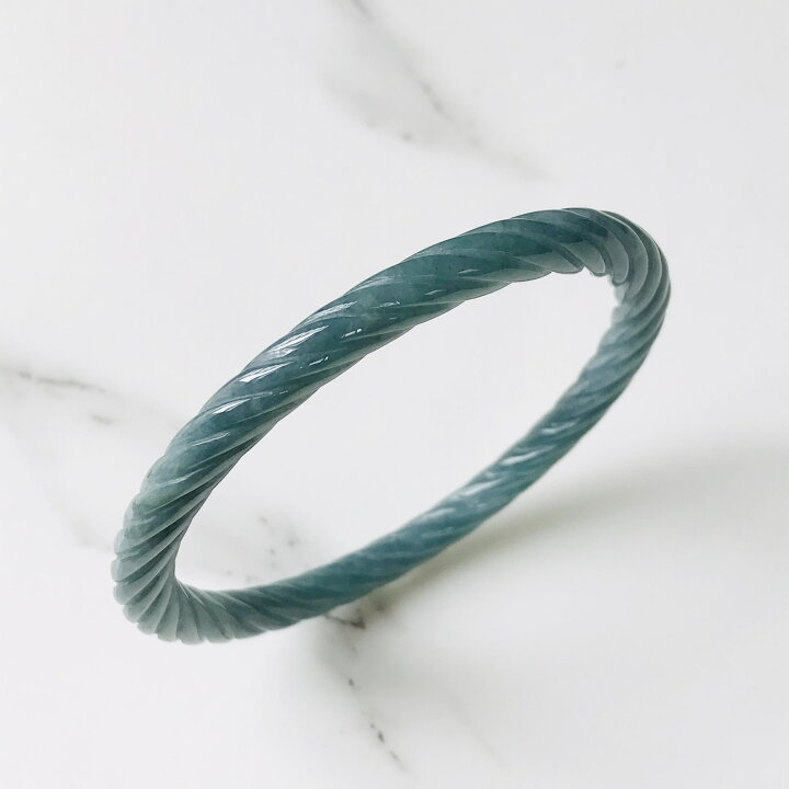 楽天市場】グアテマラ産 翡翠 ヒスイ jade バングル 57.9mm ヒスイ 