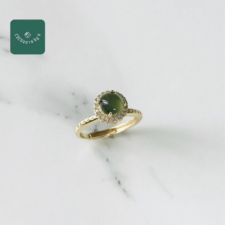 楽天市場】ミャンマー産 翡翠 ヒスイ jade リング 指輪 天然石 一点物 