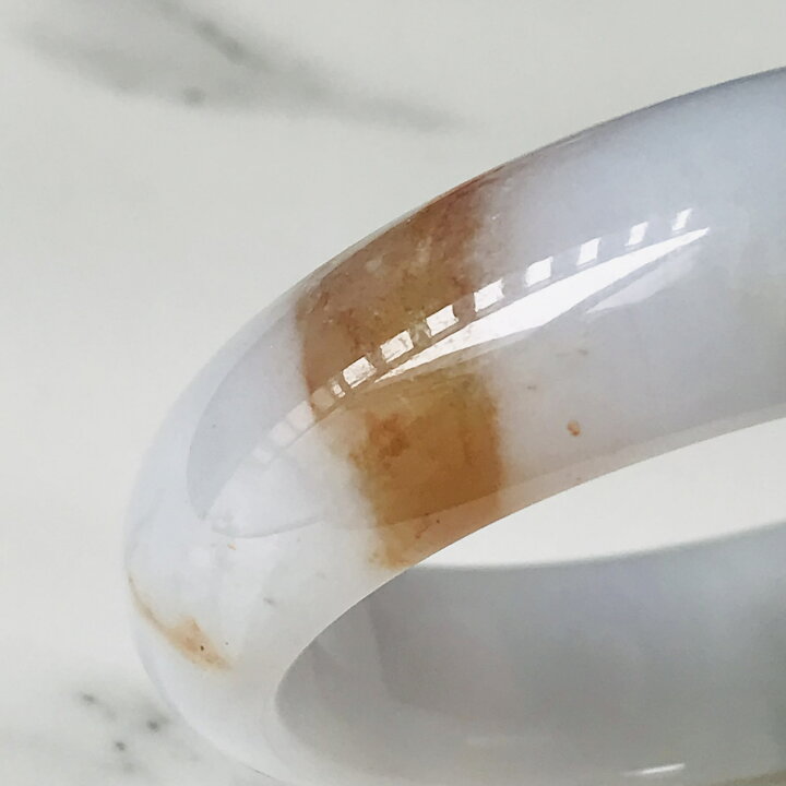 楽天市場】ミャンマー産 翡翠 ヒスイ バングル 一点もの 希少 57.5mm 