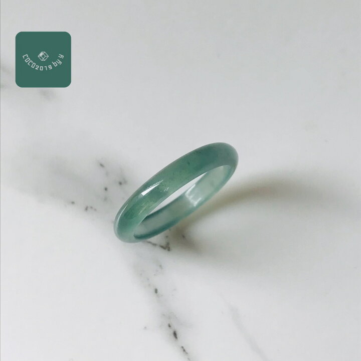 楽天市場】グアテマラ産 翡翠 ヒスイ jade くりぬき リング 天然石