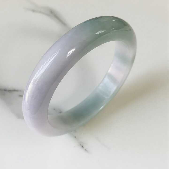 楽天市場】ミャンマー産 翡翠 ヒスイ バングル 一点もの 希少 55.8mm 