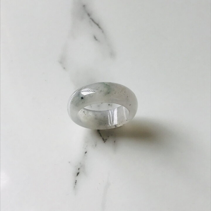 楽天市場】リング ミャンマー産 翡翠 ヒスイ jade くりぬきリング 11号 