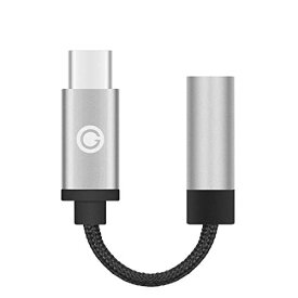 Geekria ケーブルナイロン編組 USB-C Digital to Audio 互換性 オーディオコード Samsungs Moto Z Huawe LGs Nexus Macpro Air ヘッドホンケーブル、 Type-C に適合する(0.12 m)