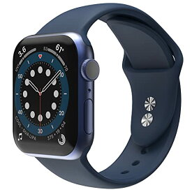 Sinjimoru コンパチブル Apple Watch バンド シリコン、Ultra/8/SE2/7/6/SE/5/4/3/2/1 38/40/41/42/44/45mm 対応 アップル スマートウォッチバンド シリコンバンド スポーツバンド 交換ベルト。Silicone wristband Size S 42/44/45/49mm ネイビー