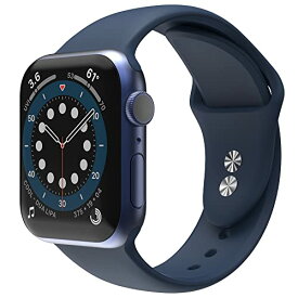 Sinjimoru コンパチブル Apple Watch バンド シリコン、Ultra/8/SE2/7/6/SE/5/4/3/2/1 38/40/41/42/44/45mm 対応 アップル スマートウォッチバンド Lサイズ シリコンバンド スポーツバンド 交換ベルト。Silicone wristband Size L 42/44/45/49mm ネイビー