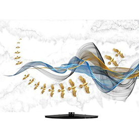Umora液晶テレビカバー 北欧風 防塵 汚れ防止 インテリア テレビアクセサリー 可愛い 64-65インチ（イーグル）