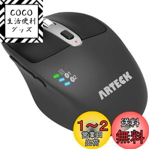 yzArteck }`foCX  CXBluetooth}EX 2.4GHz USB Vo[ lԍHw݌v EÉNbN Rs[^[AfXNgbvAPCAbvgbvAMacAiPadWindows10/8 iPad