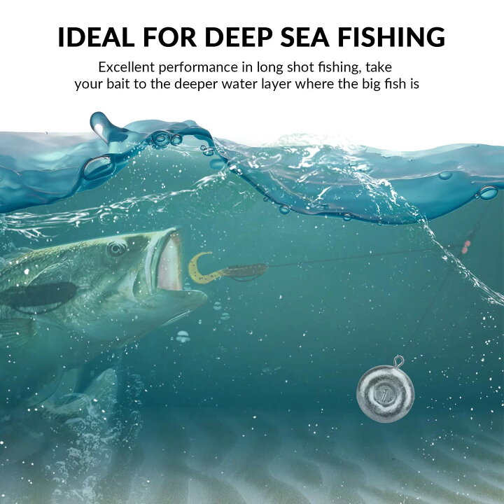 楽天市場】THKFISH 釣り おもり セット 釣り用オモリシンカー 釣り 