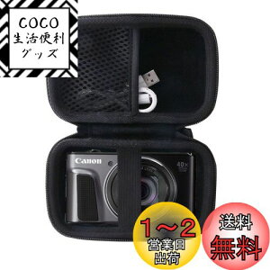 yzCanon PowerShot G7X / SX620HS/SX720HS/SX730HS/SX740HS/G9 XfW^Jp[P[X-WERJIA (storage case-Black)