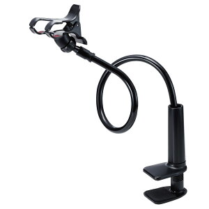 �y���������z�G���R�� �X�}�z�p�X�^���h �A�[���^ �S��80cm ���R�ɋȂ���(4.6~6.9�C���`�X�}�z�Ή�) �u���b�N PWDSLARM80BK