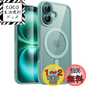 yzJETech iPhone 16 Plus 6.7C`p }Olbg P[X MagSafeɑΉ Ռz op[Jo[ \bhJ[}bgTPUt[ h~ NAobN (eB[u[)
