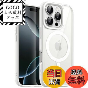 yzJETech iPhone 16 Pro 6.3C`p }Olbg P[X MagSafeɑΉ Ռz op[Jo[ \bhJ[}bgTPUt[ h~ NAobN (zCg)