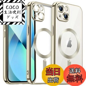 yzJETech iPhone 13 6.1C`p \tgNAP[X JYSی MagSafeCX[dΉ ϏՌ dCbLTPUJo[ (X^[Cg)