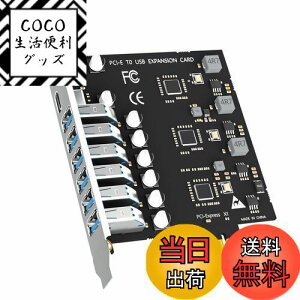 yzGLOTRENDS U6A2C 8|[g (2 x Type-C+ 6 x Type-A) USB 3.0 5Gbps PCIegJ[hAIntelAAMDAARMvbgtH[pAWindowsLinuxΉ (Mac OSΉ)