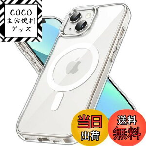 yzJETech iPhone 13 }Olbg P[X(6.1C`p) MagSafe CX[dΉ Ռz op[Jo[ h~ obN (NA)