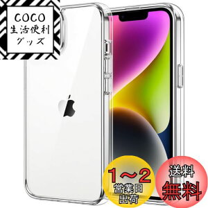 yzJETech iPhone 14 Plus 6.7C`p ΂݂Ȃ یP[X Ռz op[Jo[ h~ NAobN (NA)
