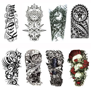 �y���������zYesallwas �^�g�D�[�V�[�� ���A�� �唻 8���Z�b�g �a�� �p�� ���� ���v �K�N �� ����n�V�[�� �a���� �h�� ������ �h�V�[�� �{�f�B�[�V�[�������Y Tattoo seal 15x21CM(B)