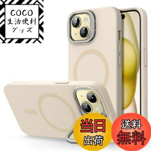 yzESR iPhone 15 P[X X^ht MagSafe VRP[X ~^[O[h̕ی JBX^h iPhone 15p}OlbgX}zP[X CG[ Cloud Series