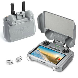 �y���������zSTARTRC DJI����Mini 4 Pro�AAir 3S�AAir 3�ANeo�T���V�F�[�h �h���[��RC 2�����R���T���t�[�h ��ʕی� �A�N�Z�T���[ 3-IN-1�T���o�C�U�[ �A�W���C�X�e�B�b�N�A�X�N���[���v���e�N�^�[ �\