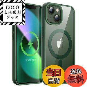 yzJETech iPhone 13 mini 5.4C`p }Olbg P[X MagSafeɑΉ Ռz op[Jo[ \bhJ[}bgTPUt[ h~ NAobN (O[)