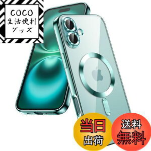 yzJETech iPhone 16 6.1C`p \tgNAP[X JYSʕی MagSafeCX[dΉ ϏՌ dCbLTPUJo[ (eB[u[)